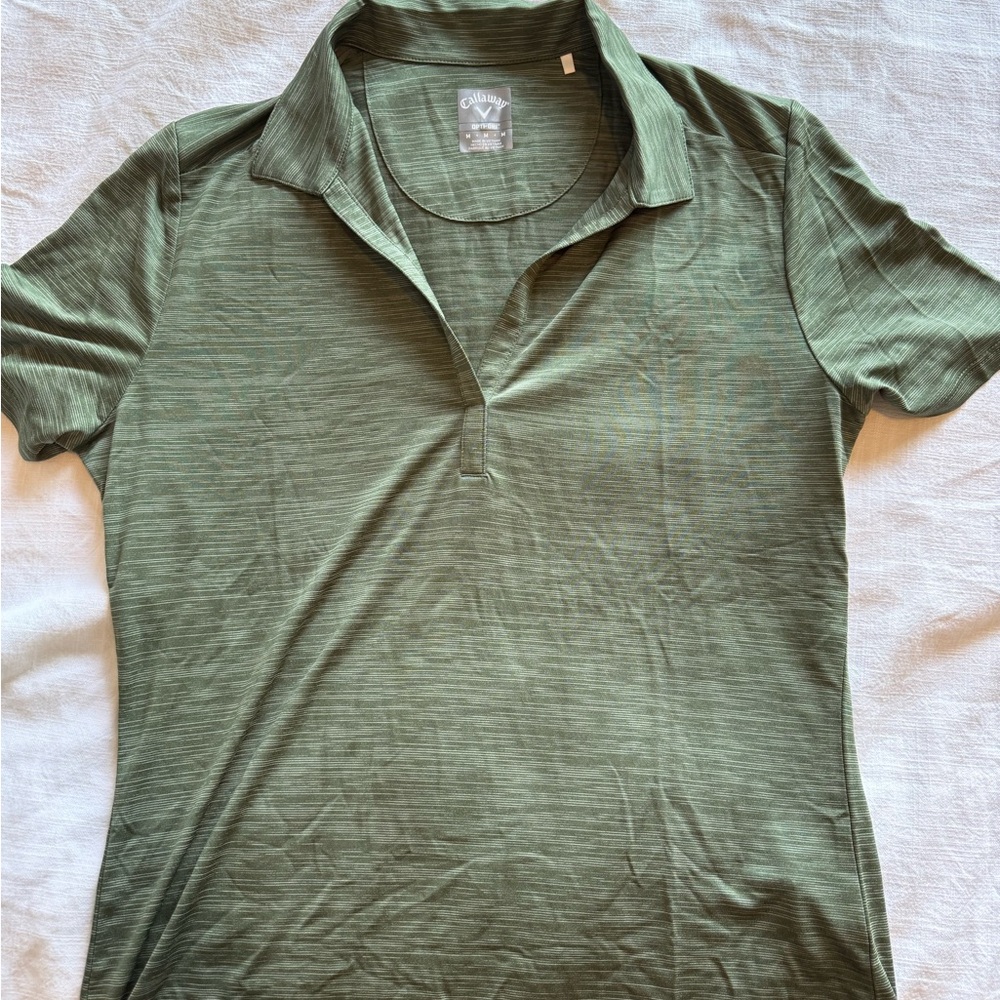 Callaway Olive Golf Shirt